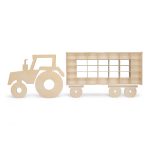 3 traktor przyczepa mała